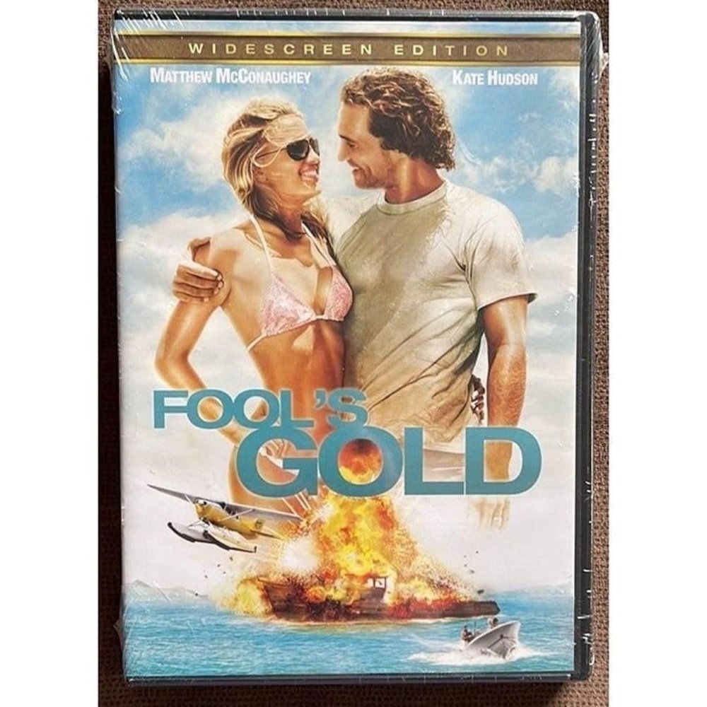 Fool's Gold - DVD - NEW - Matthew McConaughey, Kate Hudson - Widescreen
